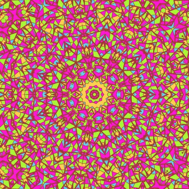 Mandala simetri tasarımı, güzel arka plan, ruhani tasarım.