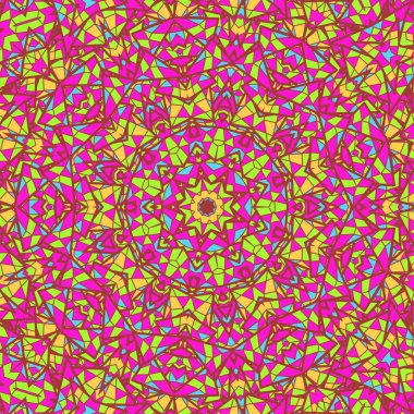 Mandala simetri tasarımı, güzel arka plan, ruhani tasarım.