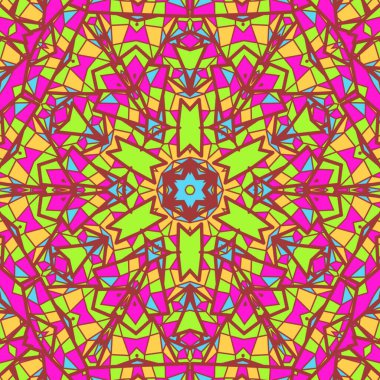 Mandala simetri tasarımı, güzel arka plan, ruhani tasarım.