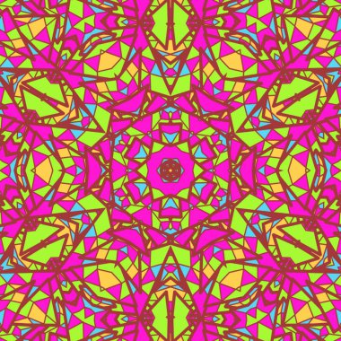 Mandala simetri tasarımı, güzel arka plan, ruhani tasarım.