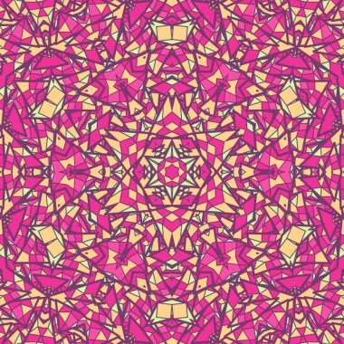 Mandala simetri tasarımı, güzel arka plan, ruhani tasarım.