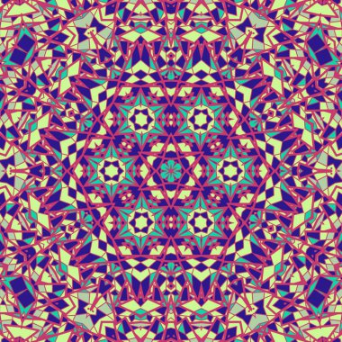 Mandala simetri tasarımı, güzel arka plan, ruhani tasarım.