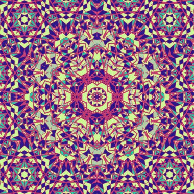 Mandala simetri tasarımı, güzel arka plan, ruhani tasarım.