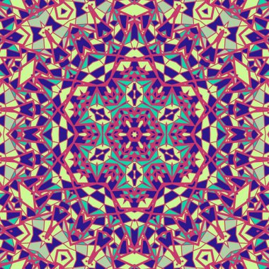 Mandala simetri tasarımı, güzel arka plan, ruhani tasarım.