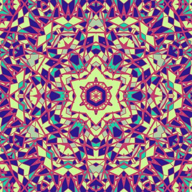 Mandala simetri tasarımı, güzel arka plan, ruhani tasarım.