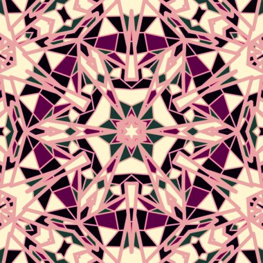 Mandala simetri tasarımı, güzel arka plan, ruhani tasarım.