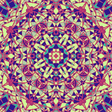 Mandala simetri tasarımı, güzel arka plan, ruhani tasarım.