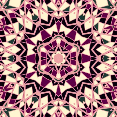 Mandala simetri tasarımı, güzel arka plan, ruhani tasarım.