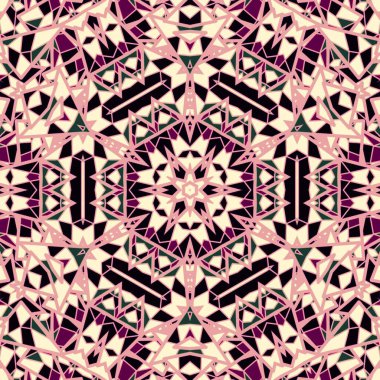 Mandala simetri tasarımı, güzel arka plan, ruhani tasarım.