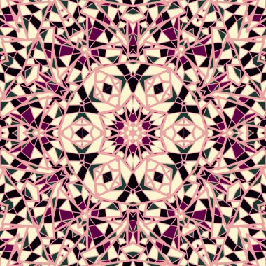 Mandala simetri tasarımı, güzel arka plan, ruhani tasarım.