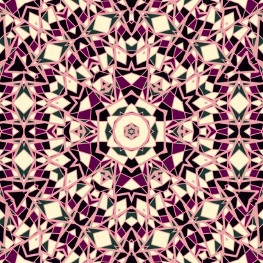 Mandala simetri tasarımı, güzel arka plan, ruhani tasarım.