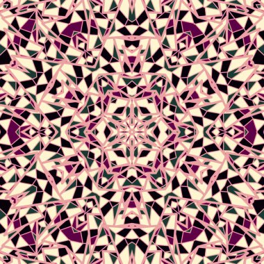 Mandala simetri tasarımı, güzel arka plan, ruhani tasarım.