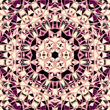 Mandala simetri tasarımı, güzel arka plan, ruhani tasarım.