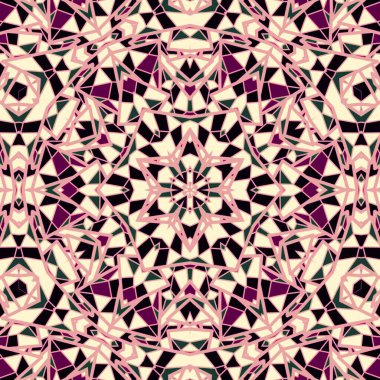 Mandala simetri tasarımı, güzel arka plan, ruhani tasarım.