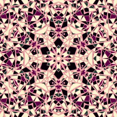 Mandala simetri tasarımı, güzel arka plan, ruhani tasarım.