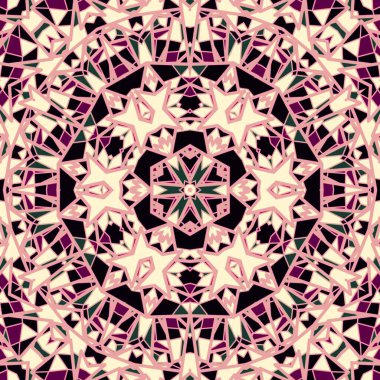 Mandala simetri tasarımı, güzel arka plan, ruhani tasarım.