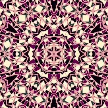 Mandala simetri tasarımı, güzel arka plan, ruhani tasarım.