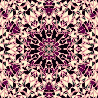 Mandala simetri tasarımı, güzel arka plan, ruhani tasarım.