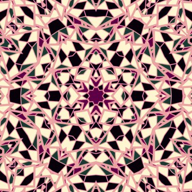 Mandala simetri tasarımı, güzel arka plan, ruhani tasarım.