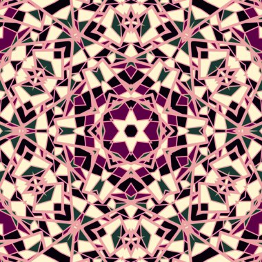 Mandala simetri tasarımı, güzel arka plan, ruhani tasarım.