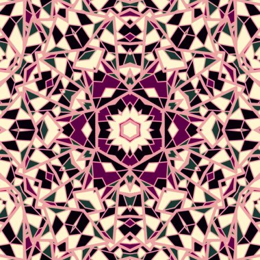 Mandala simetri tasarımı, güzel arka plan, ruhani tasarım.