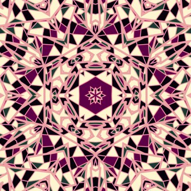 Mandala simetri tasarımı, güzel arka plan, ruhani tasarım.