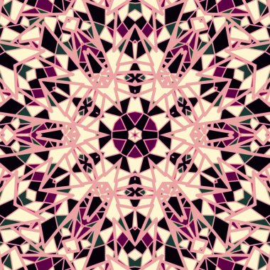 Mandala simetri tasarımı, güzel arka plan, ruhani tasarım.