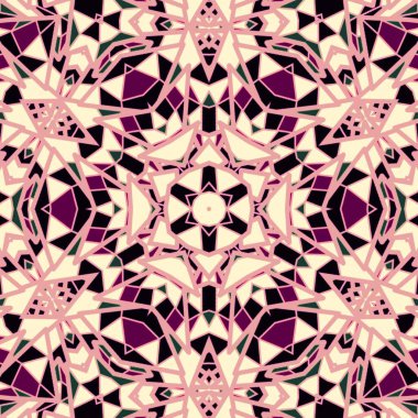 Mandala simetri tasarımı, güzel arka plan, ruhani tasarım.