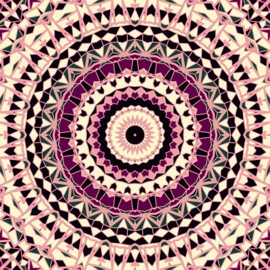 Mandala simetri tasarımı, güzel arka plan, ruhani tasarım.