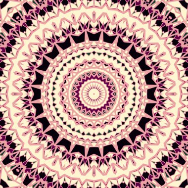 Mandala simetri tasarımı, güzel arka plan, ruhani tasarım.