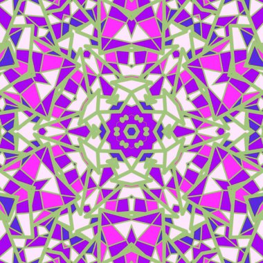 Mandala simetri tasarımı, güzel arka plan, ruhani tasarım.