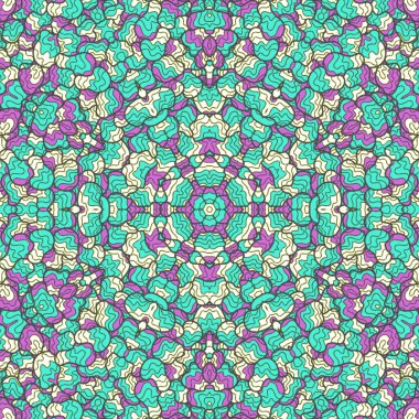 El çizimi soyut Mandala, taş tasarımı, arkaplan, baskı, sanat