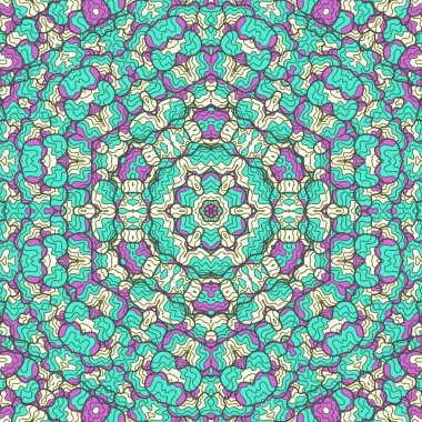 El çizimi soyut Mandala, taş tasarımı, arkaplan, baskı, sanat