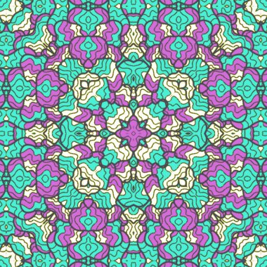 El çizimi soyut Mandala, taş tasarımı, arkaplan, baskı, sanat