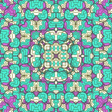 El çizimi soyut Mandala, taş tasarımı, arkaplan, baskı, sanat