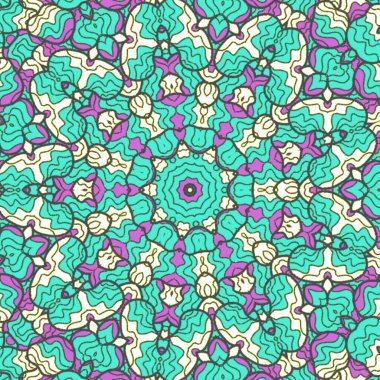 El çizimi soyut Mandala, taş tasarımı, arkaplan, baskı, sanat