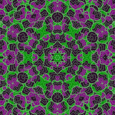 El çizimi soyut Mandala, taş tasarımı, arkaplan, baskı, sanat