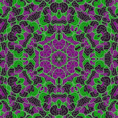 El çizimi soyut Mandala, taş tasarımı, arkaplan, baskı, sanat