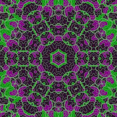 El çizimi soyut Mandala, taş tasarımı, arkaplan, baskı, sanat