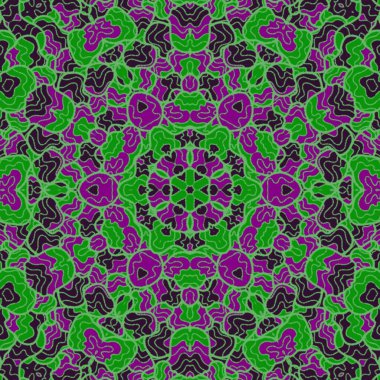 El çizimi soyut Mandala, taş tasarımı, arkaplan, baskı, sanat