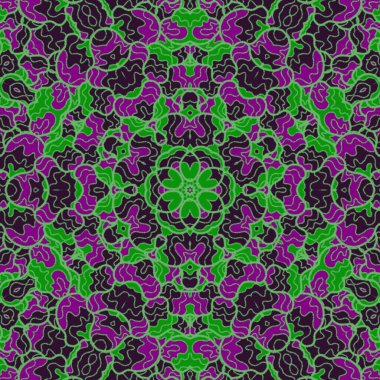 El çizimi soyut Mandala, taş tasarımı, arkaplan, baskı, sanat