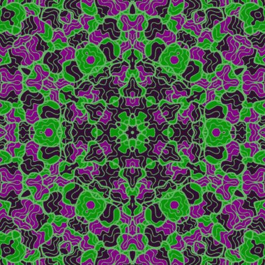 El çizimi soyut Mandala, taş tasarımı, arkaplan, baskı, sanat