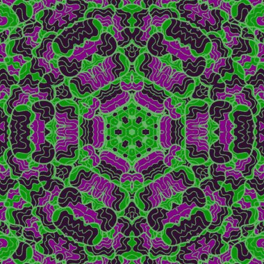 El çizimi soyut Mandala, taş tasarımı, arkaplan, baskı, sanat