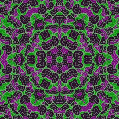 El çizimi soyut Mandala, taş tasarımı, arkaplan, baskı, sanat