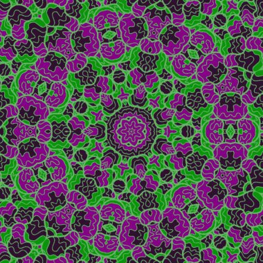 El çizimi soyut Mandala, taş tasarımı, arkaplan, baskı, sanat