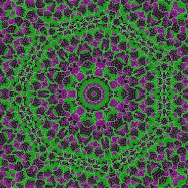 El çizimi soyut Mandala, taş tasarımı, arkaplan, baskı, sanat