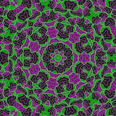 El çizimi soyut Mandala, taş tasarımı, arkaplan, baskı, sanat