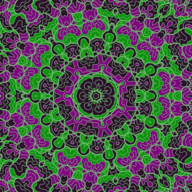 El çizimi soyut Mandala, taş tasarımı, arkaplan, baskı, sanat