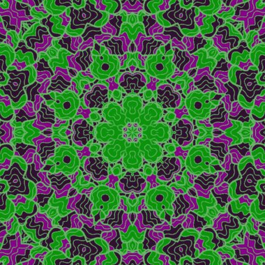 El çizimi soyut Mandala, taş tasarımı, arkaplan, baskı, sanat