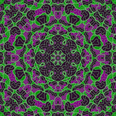 El çizimi soyut Mandala, taş tasarımı, arkaplan, baskı, sanat